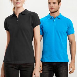 Ladies Neon Polo