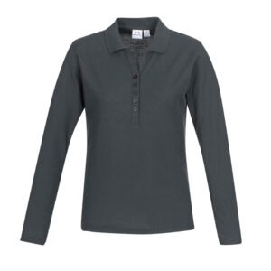 Womens Crew Long Sleeve Polo