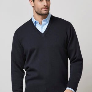 Mens Woolmix Knit Pullover