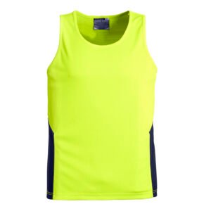 Mens Hi Vis Squad Singlet