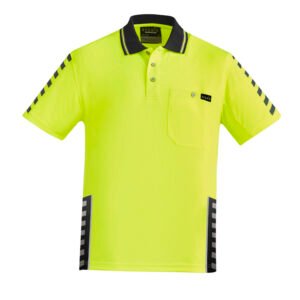 Mens Hi Vis Komodo Short Sleeve Polo