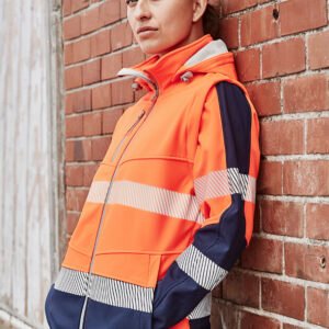 Womens Streetworx 2 In 1 Stretch Softshell Jacket