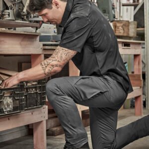 Mens Essential Basic Stretch Cargo Pant
