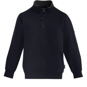 Unisex 1/4 Zip Brushed Fleece Pullover