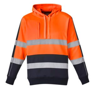 Unisex Hi Vis Stretch Taped Hoodie