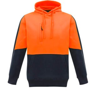 Unisex Hi Vis Pullover Hoodie
