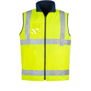 Mens Hi Vis Lightweight Waterproof Vest