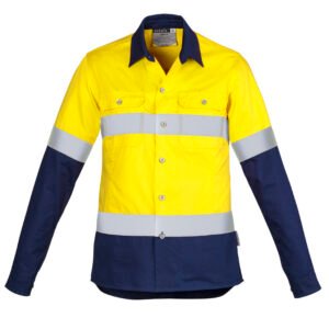 Womens Industrial Long Sleeve Shirt - Hoop Taped