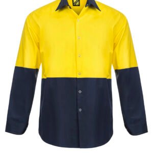 HI VIS TWO TONE LS SHIRT
