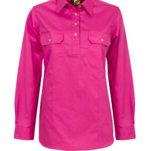LADIES HALF PLACKET SHIRT