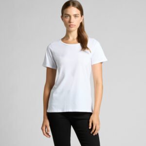 Wo's Shallow Scoop Tee | 4011