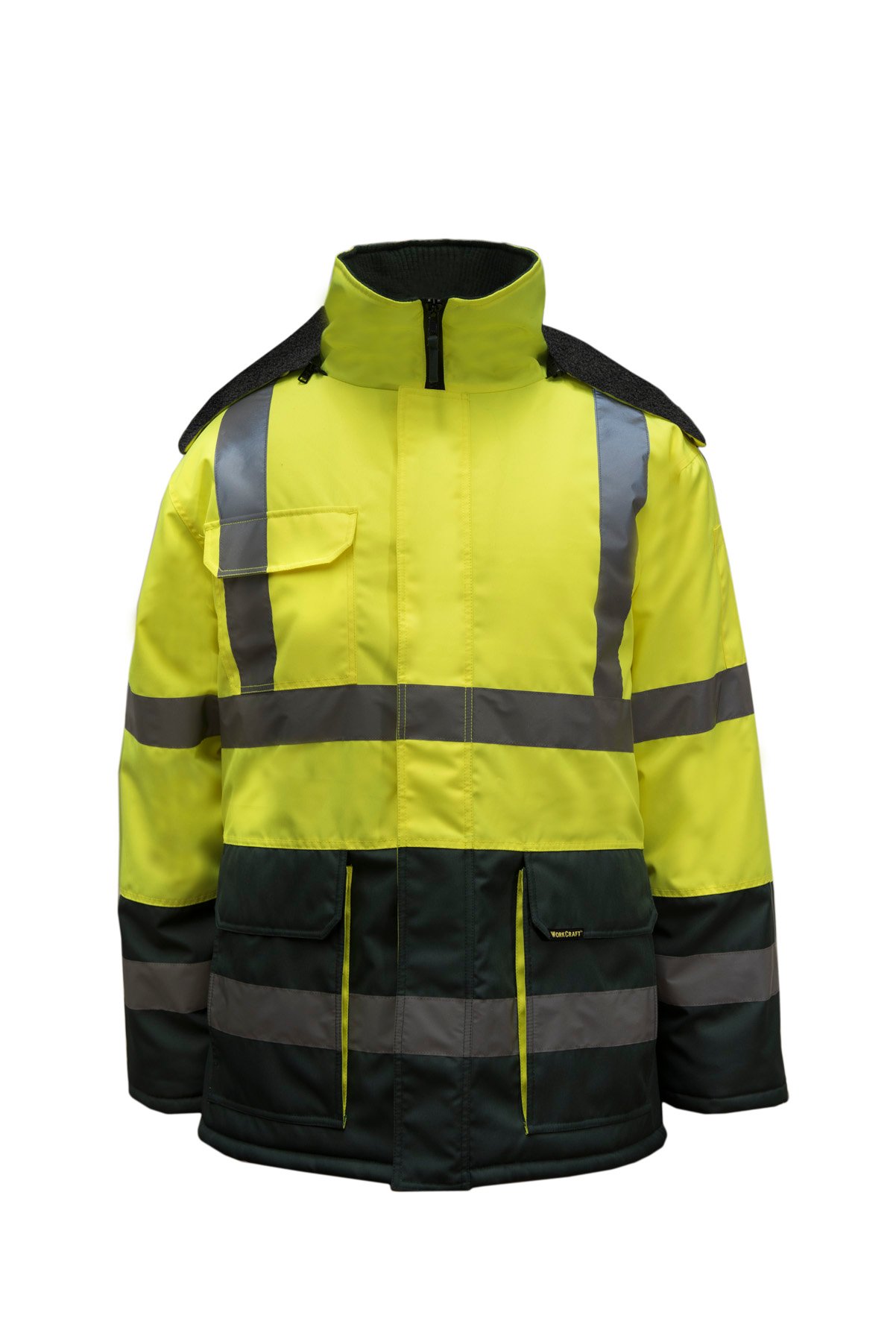 TWO TONE JACKET WITH TAPE