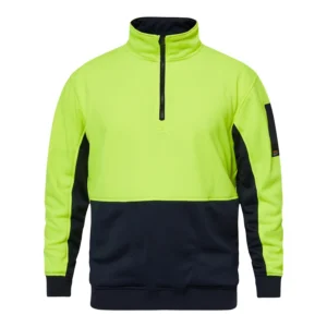 HI VIS 1/2 ZIP PULLOVER