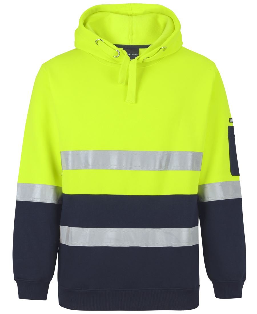 JB's HI VIS (D+N) 280GSM PULL OVER HOODIE