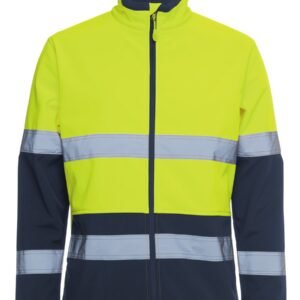 JB's HI VIS (D+N) THREE LAYER SOFTSHELL JACKET