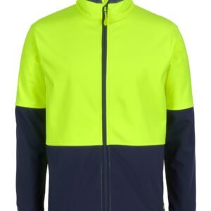 JB's HI VIS THREE LAYER SOFTSHELL JACKET