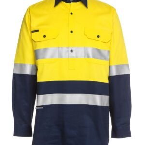 JB's HV (D+N) CLOSE FRONT L/S 190G SHIRT