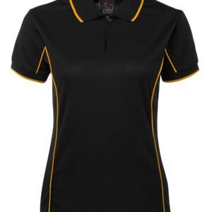 LADIES PODIUM PIPING POLO