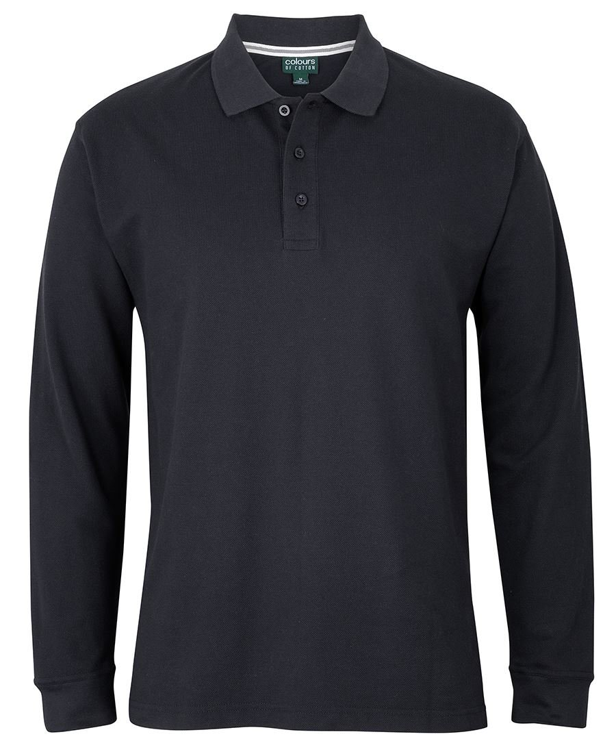 C of C L/S PIQUE POLO